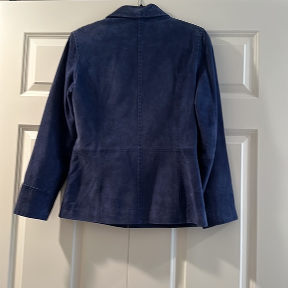 Bernardo Suede Leather Jacket - Picture 3 of 6